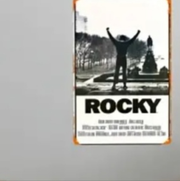 Rocky Movie Decorative Tin Sign - Picture 3 of 4